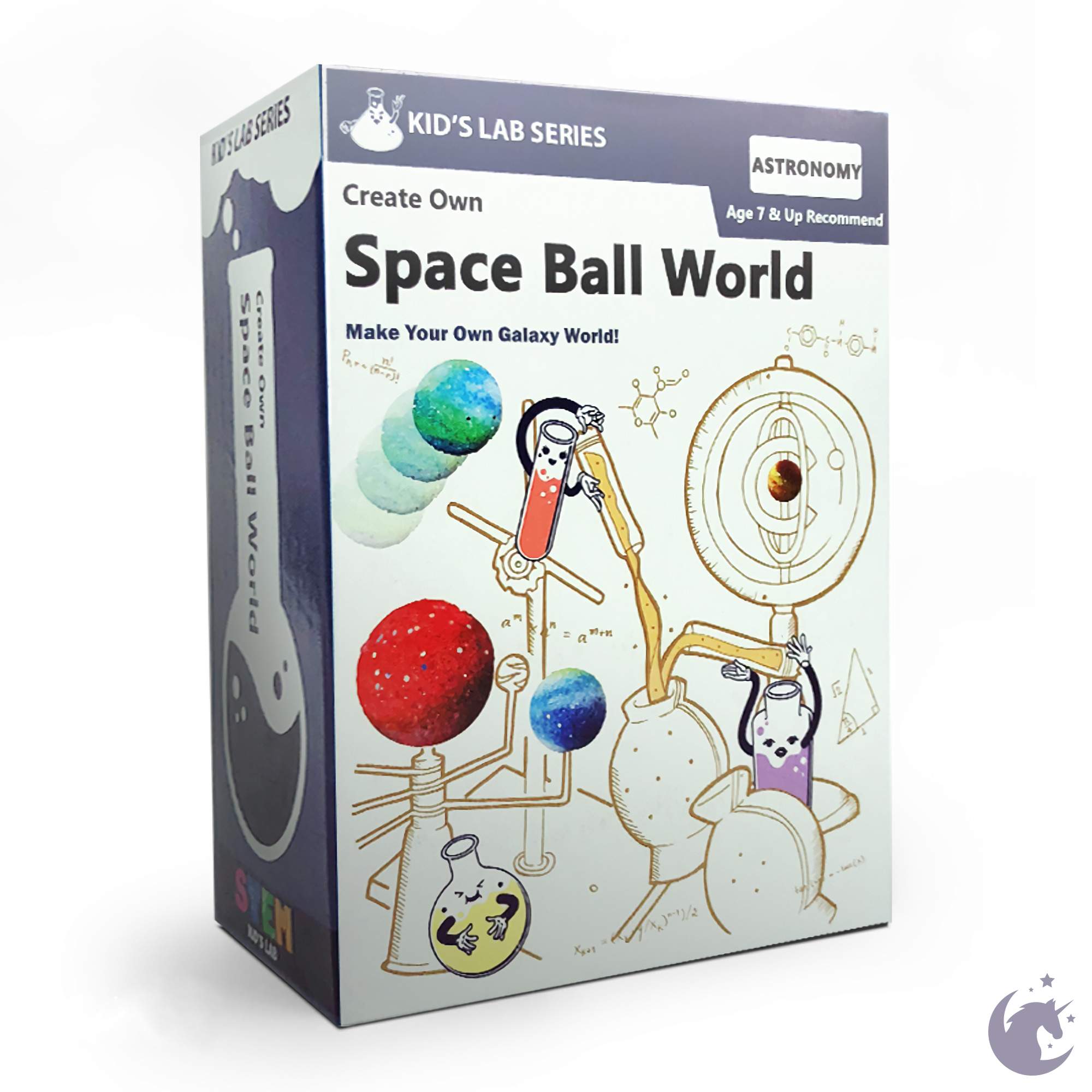 Space Ball World DIY STEM Chemistry Science Experimental Kit Kids 8 ...