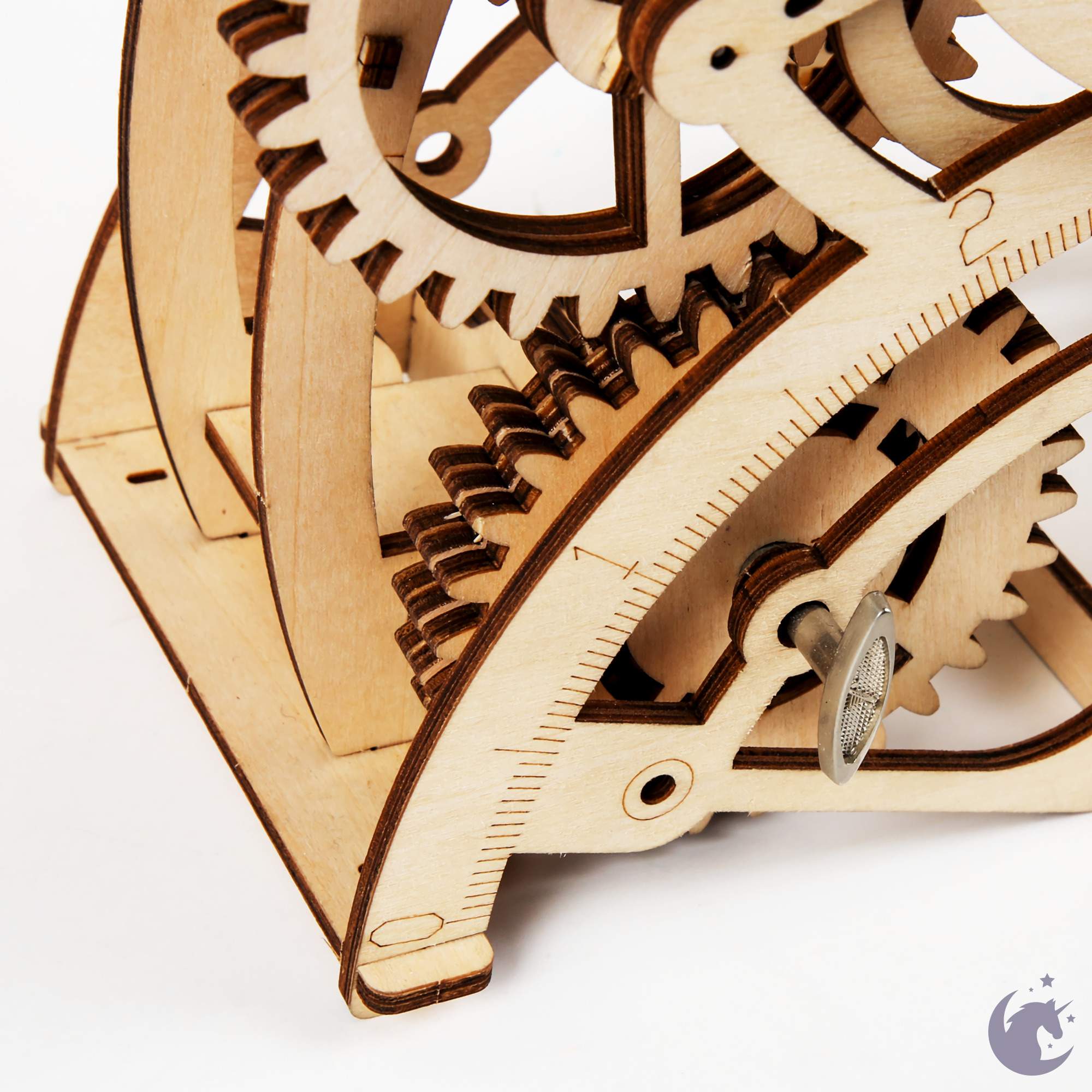 Canada Robotime ROKR Pendulum Clock Mechanical Gears DIY Puzzles LK501