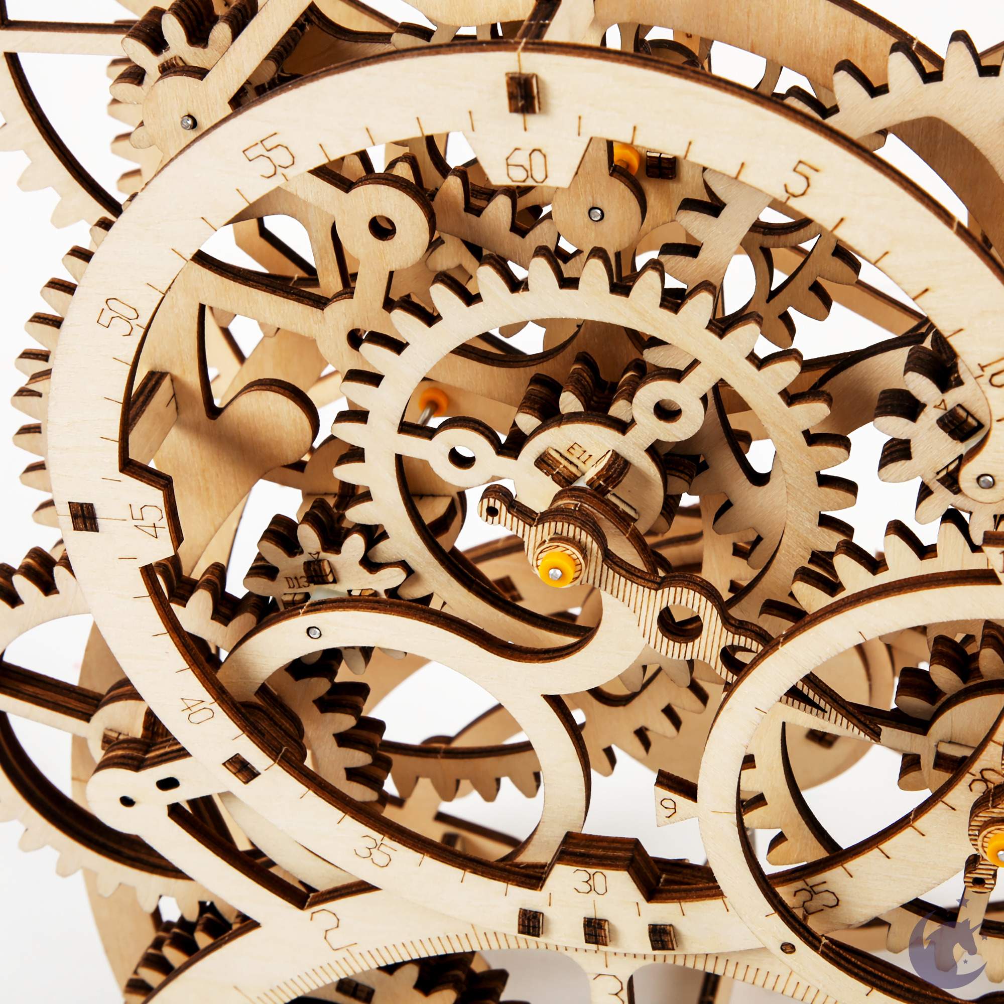 unicorntoys robotime rokr pendulum clock diy mechanical model building 3d wooden puzzle kit birthday gifts for teen LK501