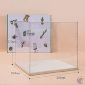 Display Case for Robotime/Rolife DIY Miniatures Dollhouse