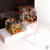 Display Case for Robotime/Rolife DIY Miniatures Dollhouse