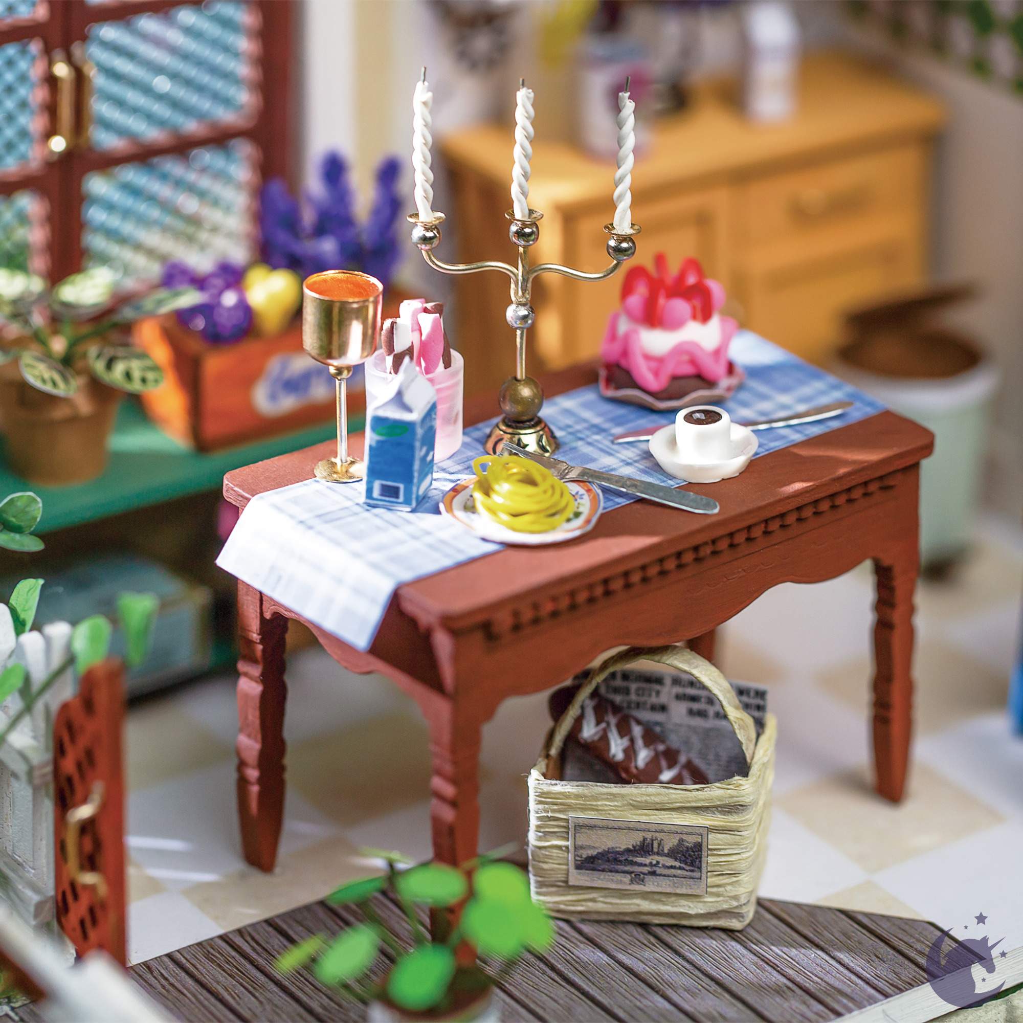 Incense House SN008 Robotime Rolife DIY Miniatures Dollhouse Manual –  Unicorn Enterprises Corp.