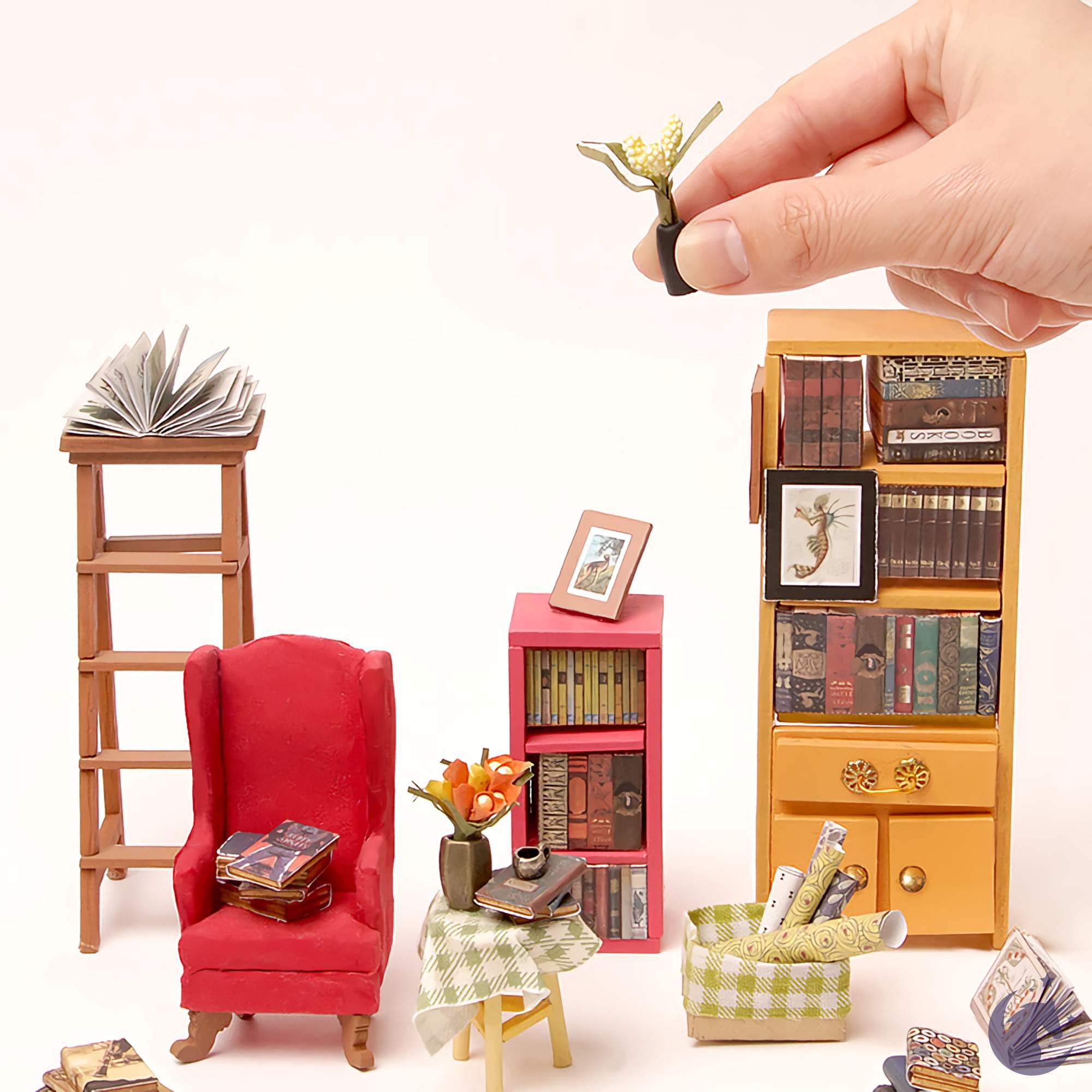 Sam's study sale miniature