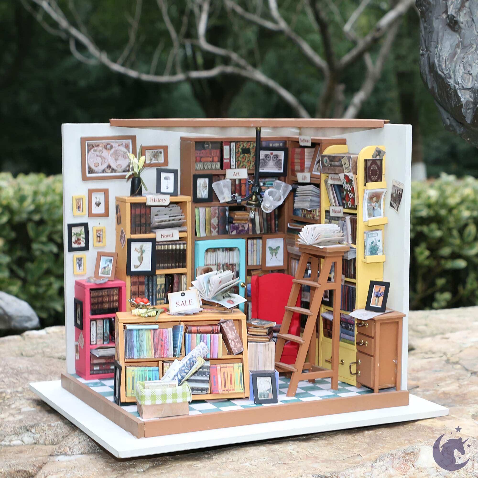 Sam's study diy online library