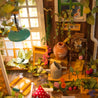 unicorntoys rolife robotime diy miniature dollhouse dg108 Miller's Garden diorama craft kit