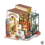 unicorntoys rolife robotime diy miniature dollhouse dg145 Emily flowership diorama craft kit