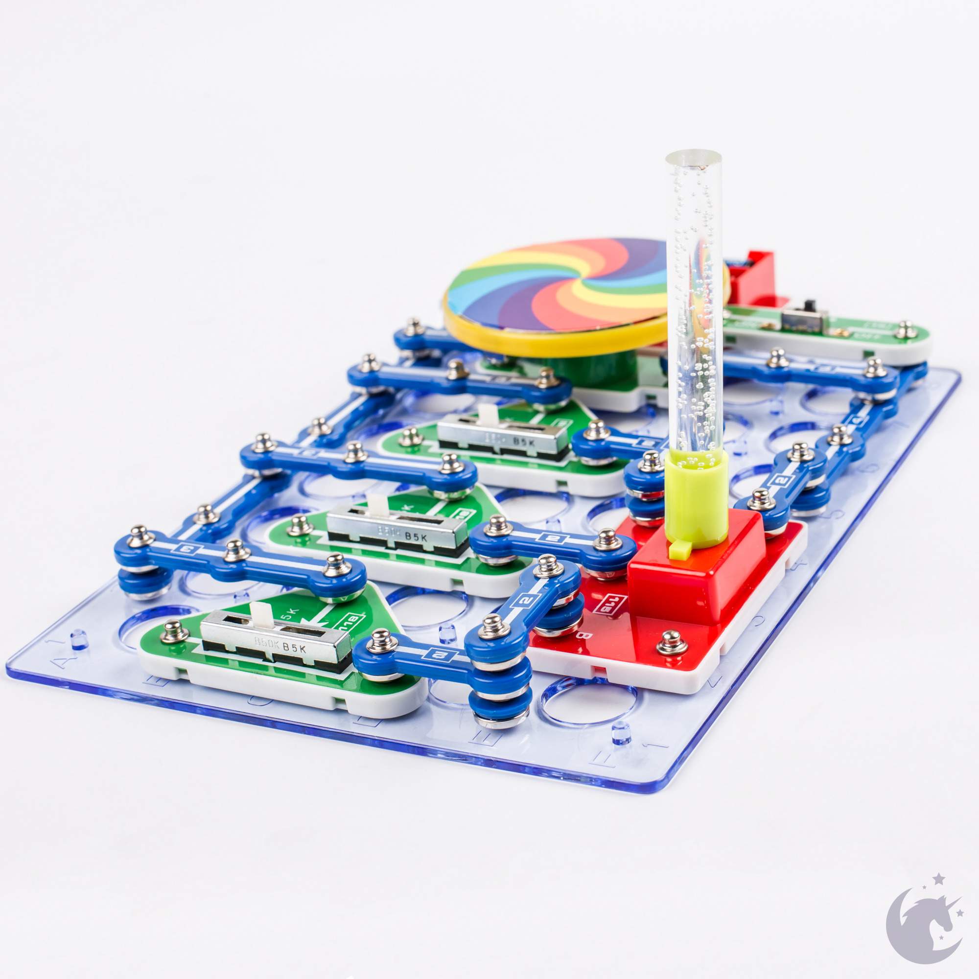 unicorntoys znatok snap circuits educational electronics kit birthday gift for kids