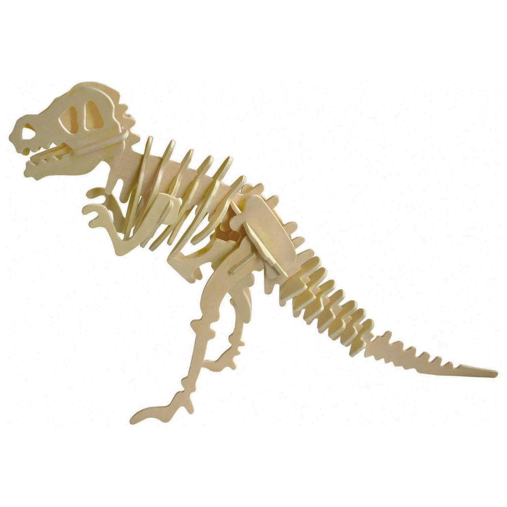T-rex 3D Wooden Puzzle