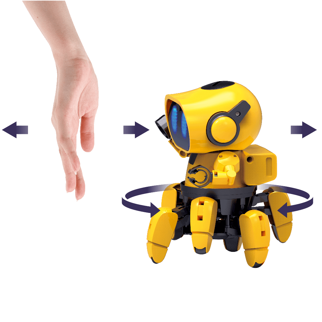 unicorntoys cic kits intelligent motion detecting Tobbie education robot kit engineering stem toys for kids CIC21-618