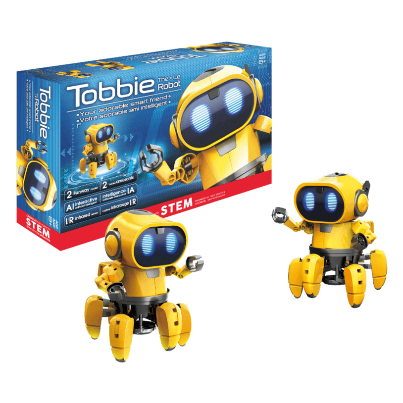 CIC Kits The Tobbie Robot SelfGuiding AI Companion STEM Toy Age 8