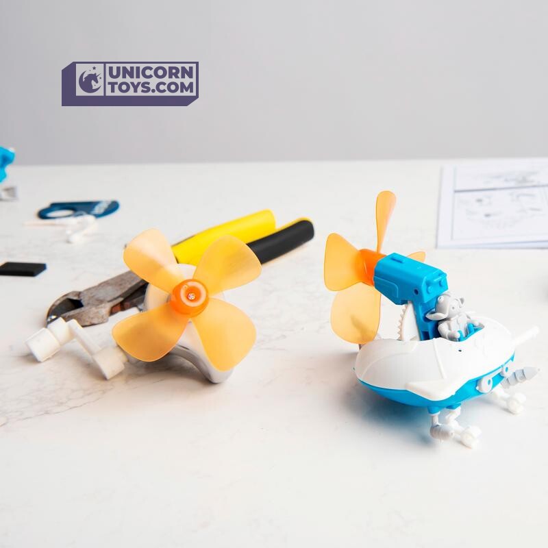 CIC Kits Windbots 6 in 1 Wind-powered Science Kit STEM Toy 10 ...