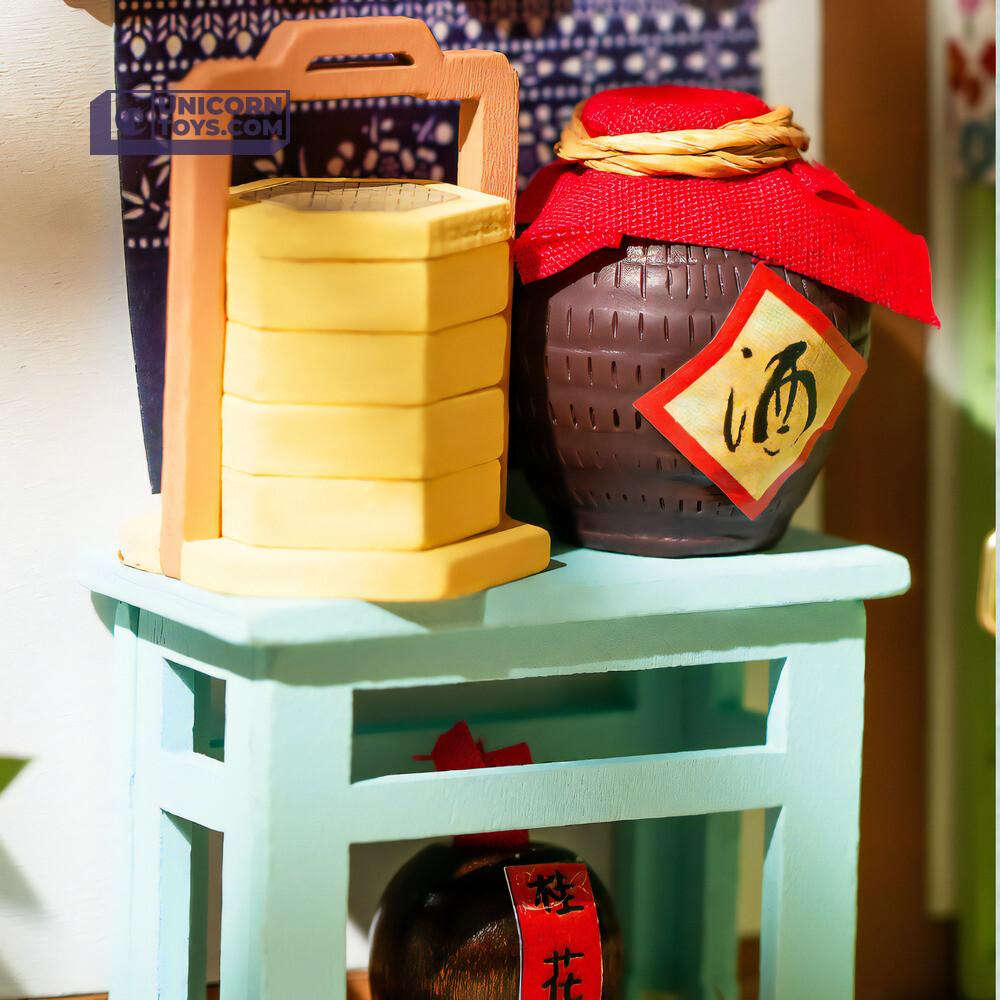 Old Town Tavern | Robotime SN011 Ancient China DIY Miniatures Dollhouse