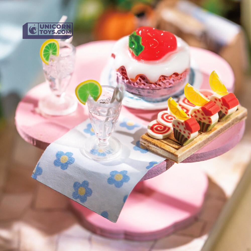 Holiday Party Time | Robotime DG153 DIY 1:24 Dollhouse Miniatures Kit