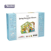 Spring Encounter Flowers | Robotime DG154 DIY 1:24 Dollhouse Miniatures Kit