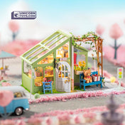 Spring Encounter Flowers | Robotime DG154 DIY 1:24 Dollhouse Miniatures Kit