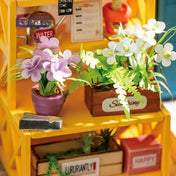 Spring Encounter Flowers | Robotime DG154 DIY 1:24 Dollhouse Miniatures Kit