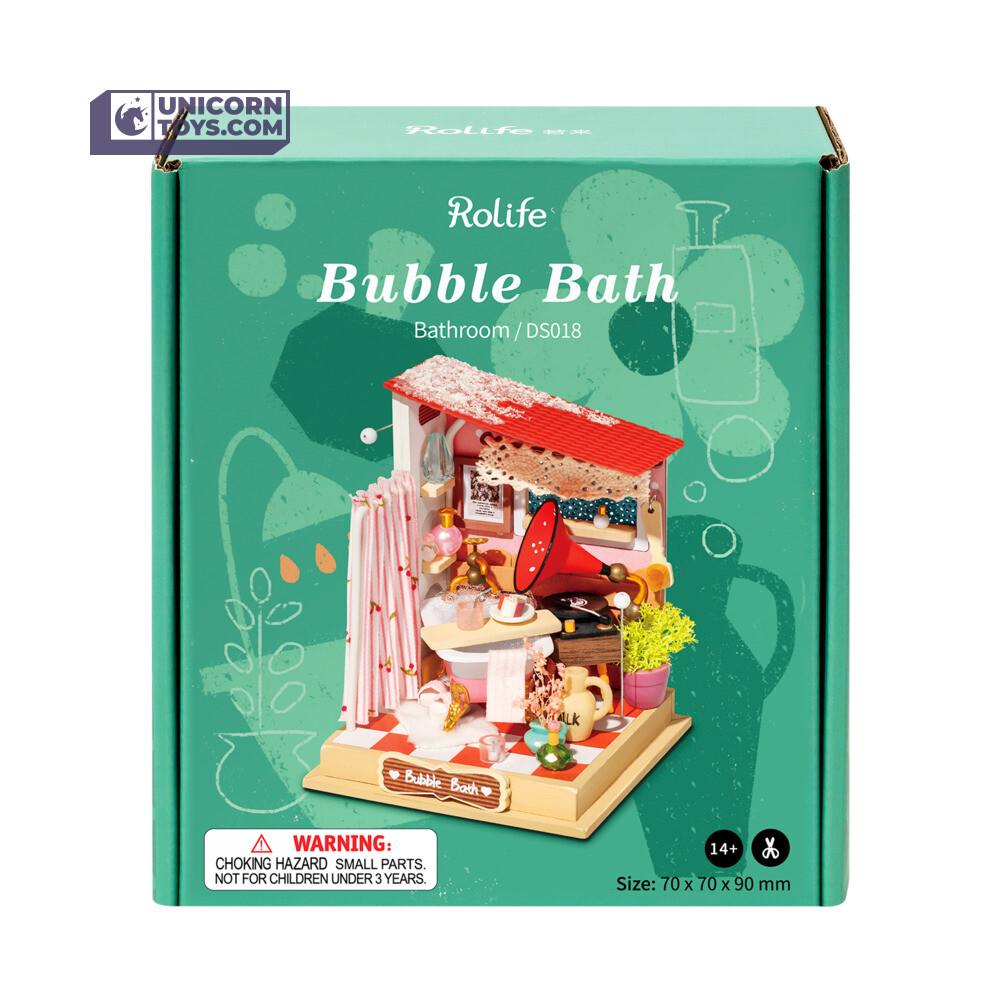 Bubble Bath | Robotime Rolife Tiny DS018 DIY Dollhouse Miniatures Kit