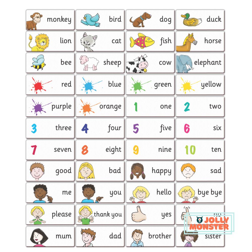 Magnetic French Words