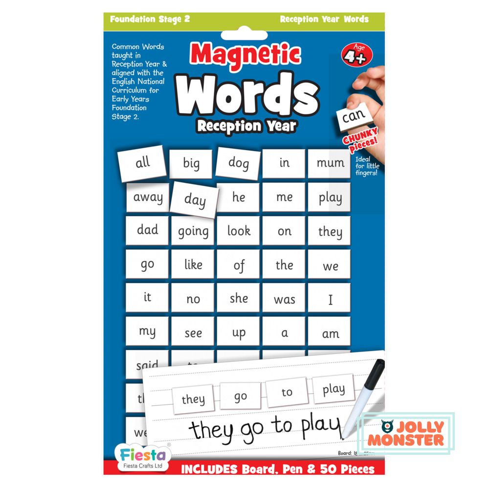 Magnetic - Words Reception Year