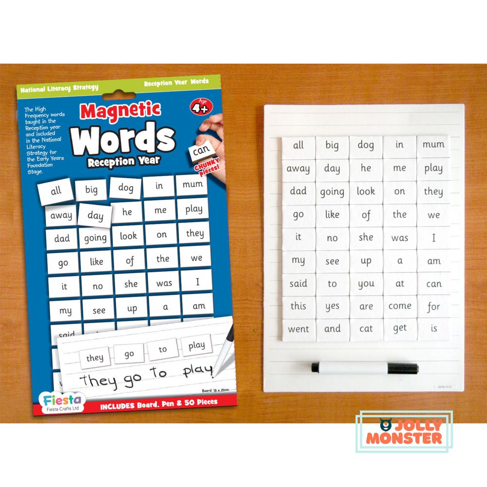 Magnetic - Words Reception Year