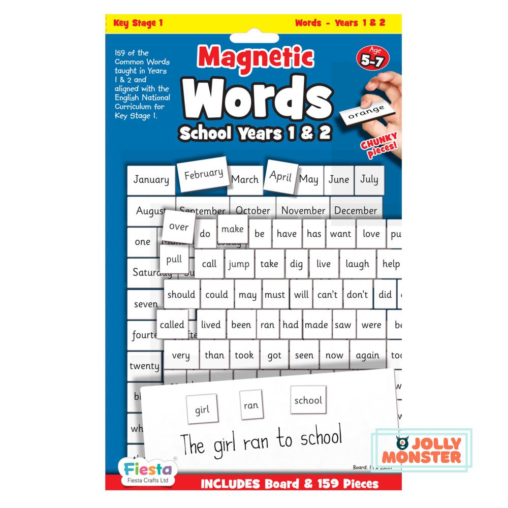 Magnetic - Words Year 1 & 2
