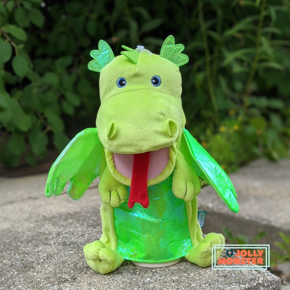 Green Dragon Hand Puppet
