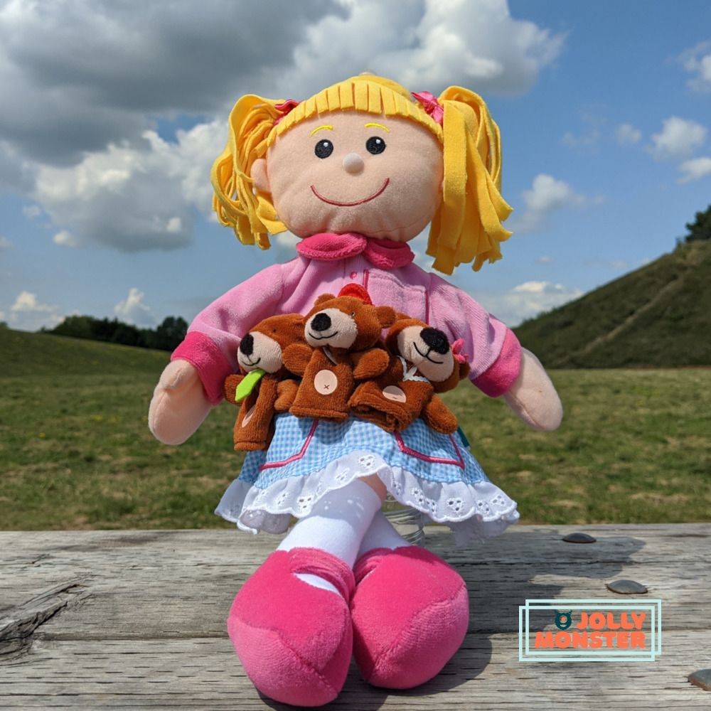Goldilocks and the Three Bears Hand & Finger Puppet Set