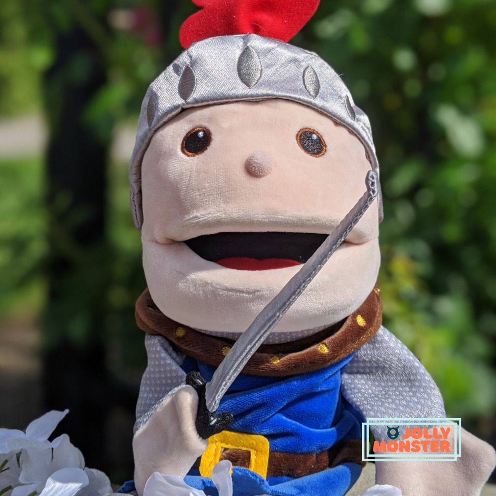 Moving Mouth Knight Hand Puppet