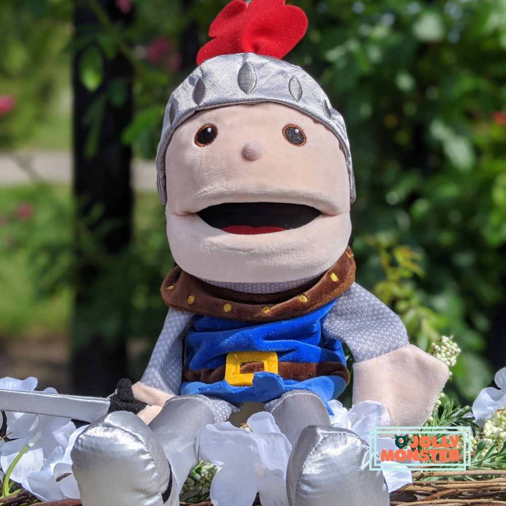 Moving Mouth Knight Hand Puppet