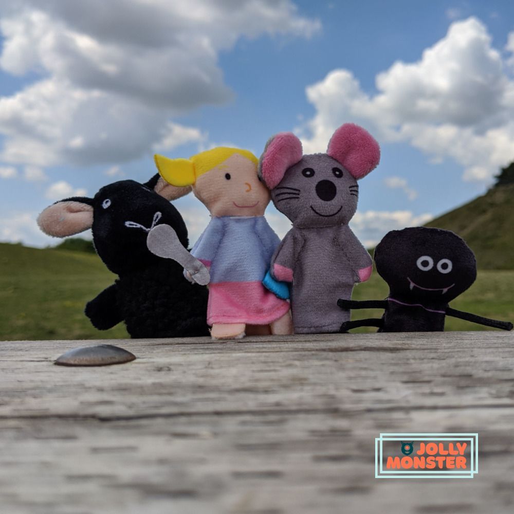Nursery Rhymes Hand & Finger Puppet Set