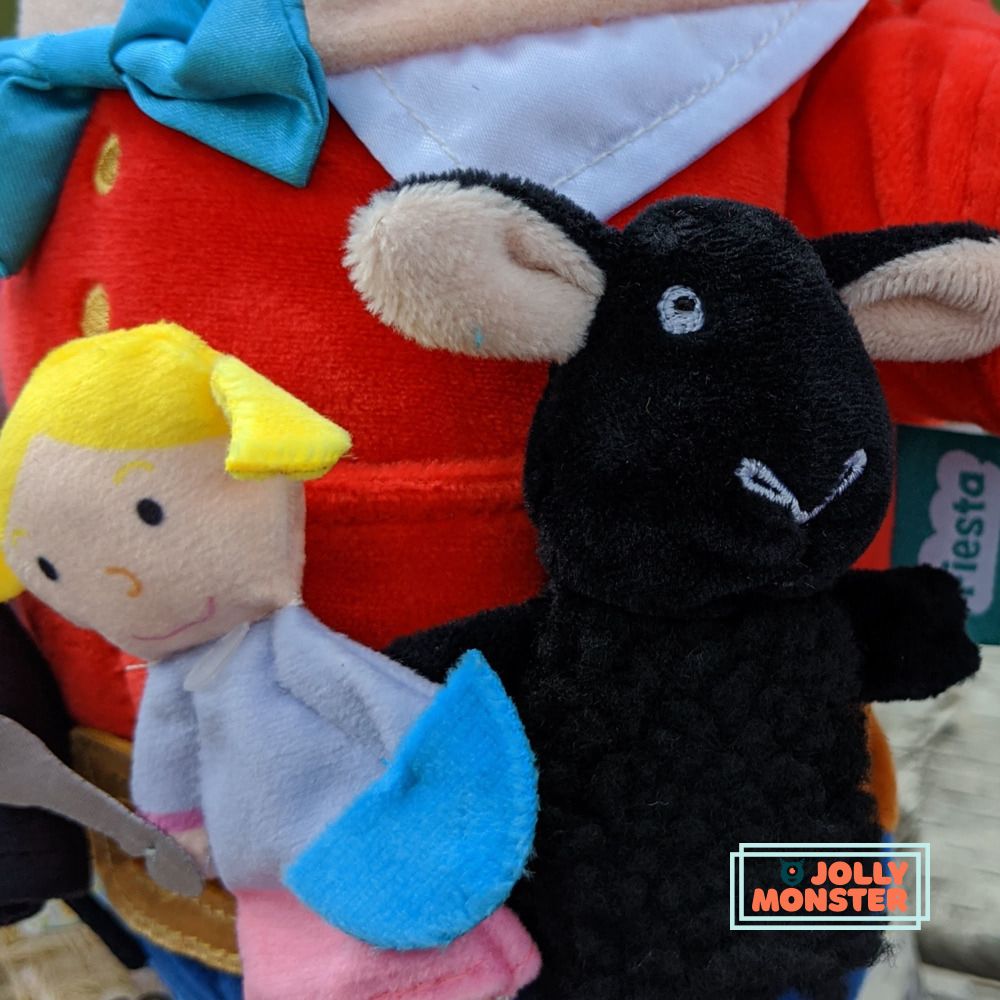 Nursery Rhymes Hand & Finger Puppet Set
