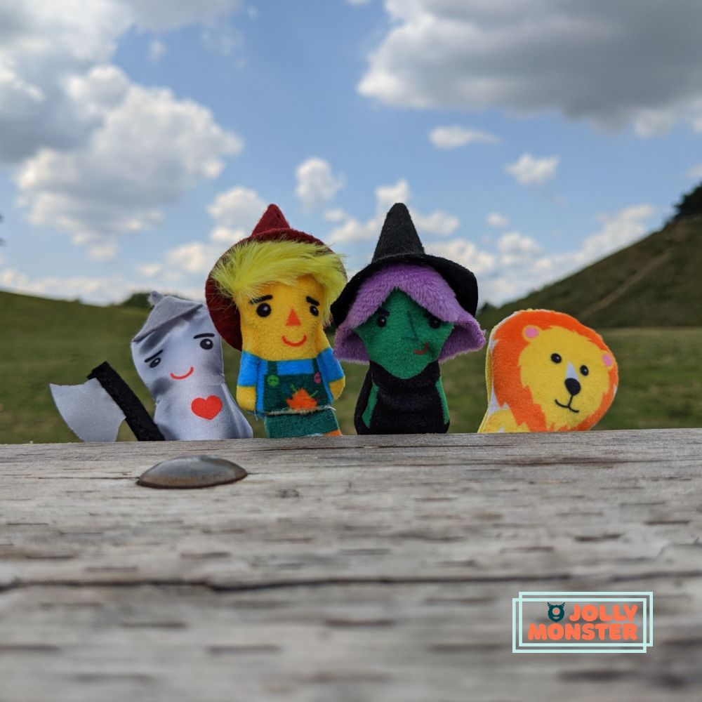 Wizard of Oz Hand & Finger Puppet Set
