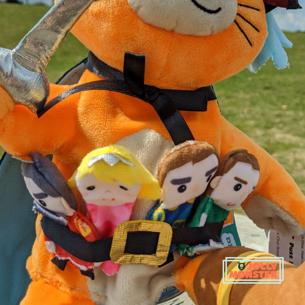 Puss in Boots Hand & Finger Puppet Set