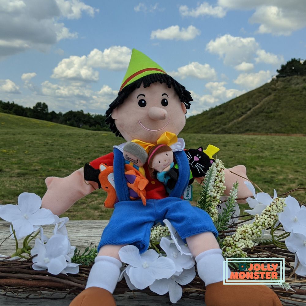Pinocchio Hand & Finger Puppet Set