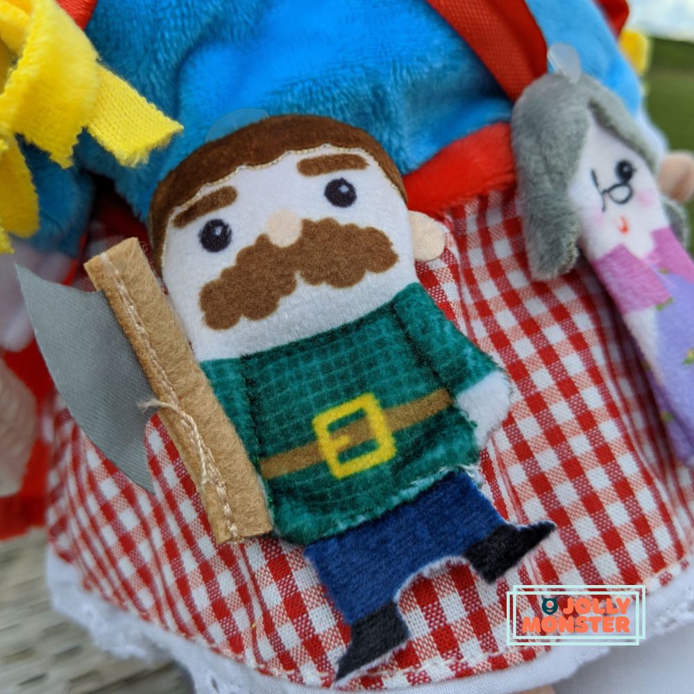 Red Riding Hood Hand and Finger Puppet Set