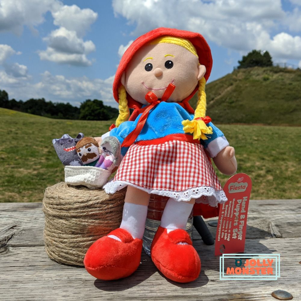 Red Riding Hood Hand and Finger Puppet Set