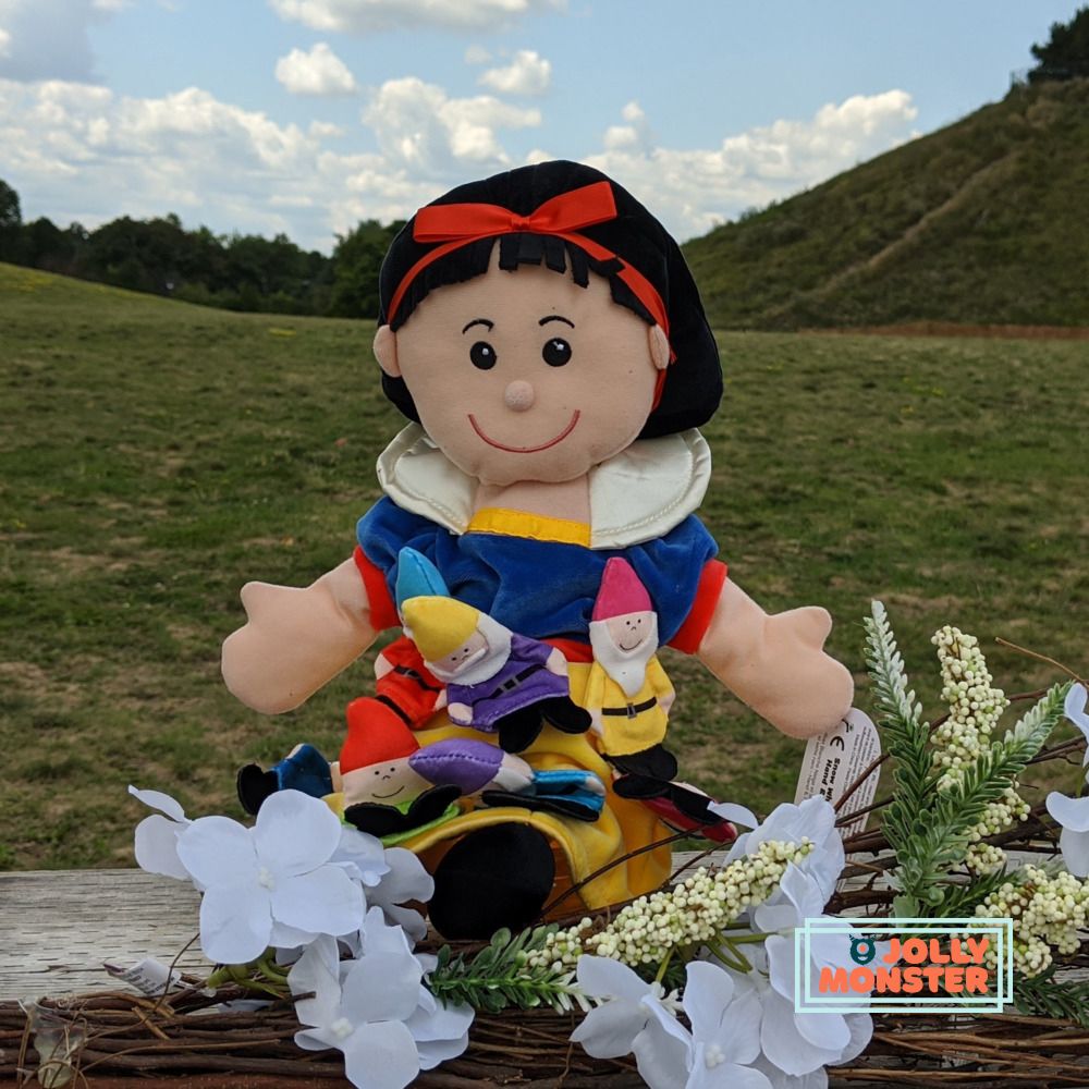 Snow White & Seven Dwarfs Hand & Finger Puppet Set