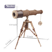 Monocular Telescope | Robotime ROKR ST004 Curious Discovery Mechanical Puzzle Kit