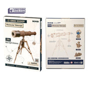 Monocular Telescope | Robotime ROKR ST004 Curious Discovery Mechanical Puzzle Kit