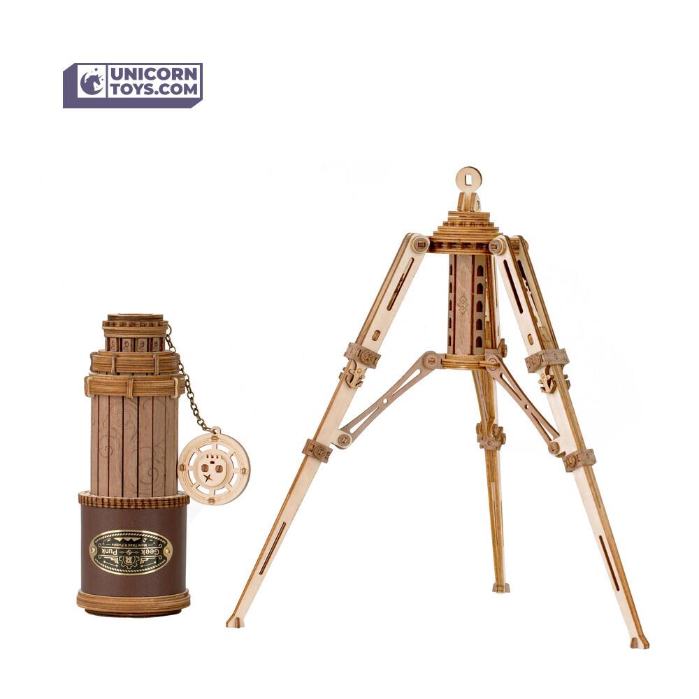 Monocular Telescope | Robotime ROKR ST004 Curious Discovery Mechanical Puzzle Kit