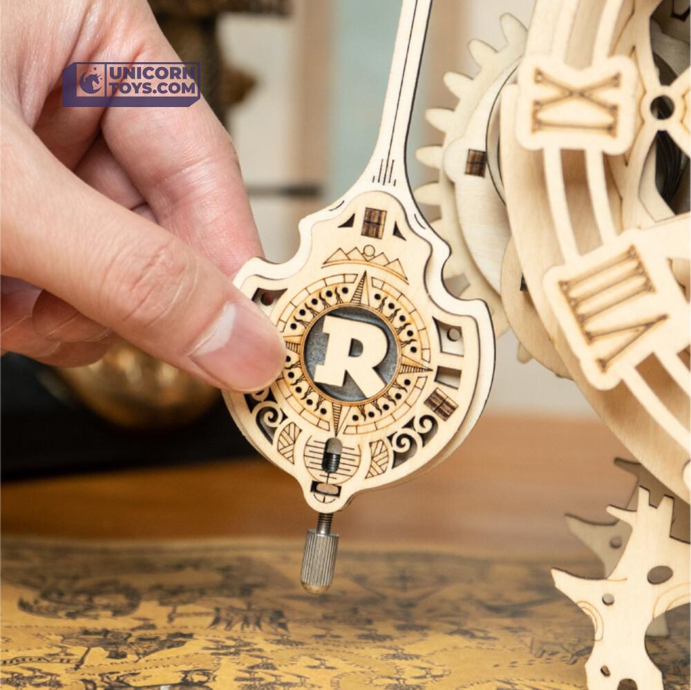 Mechanical Owl Clock | Robotime ROKR LK503 Mechanical Gears Puzzle Kit