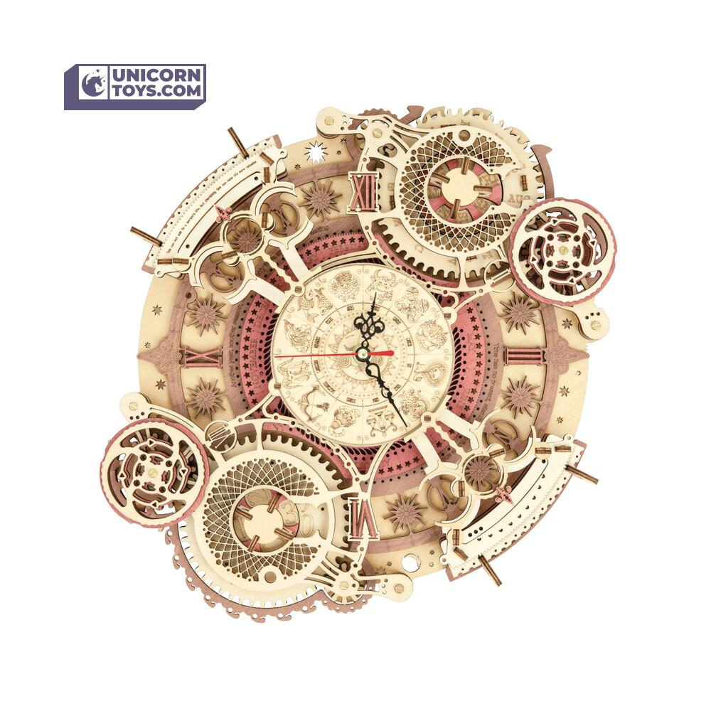 Ugears Mechanical Model  Steampunk Clock wooden construction kit